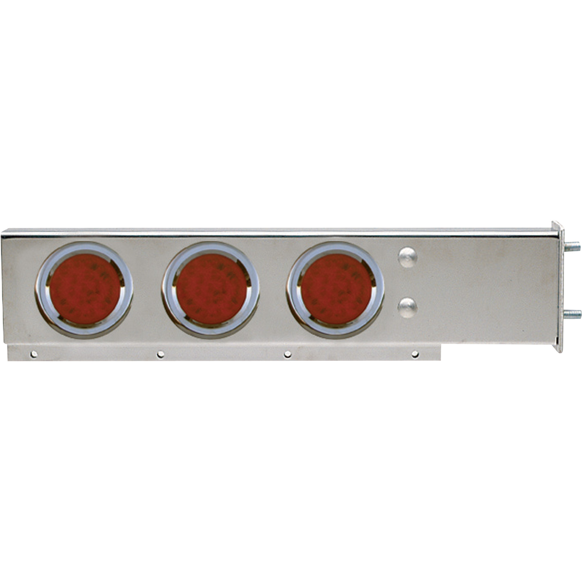 Trux Accessories Light Bar Mud Flap Hanger Brackets with LED Lights, 2-Pk.